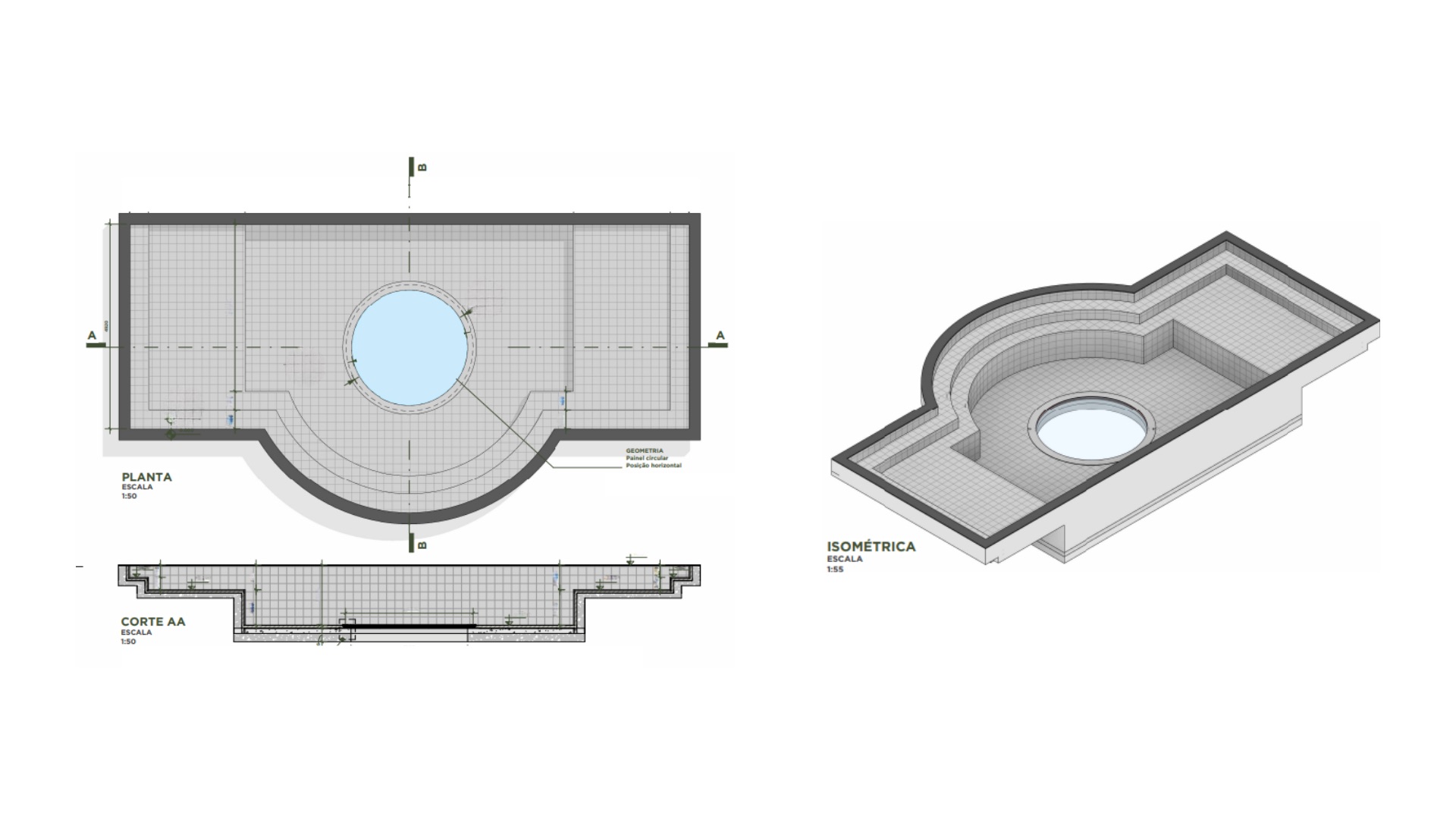 Visor Fundo de Piscina – Circular